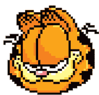 Garfield Garfield Smug Sticker - Garfield Garfield Smug Stickers