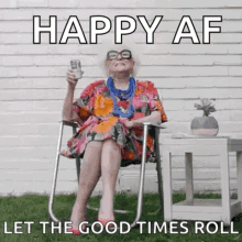 Celebrate Good Times GIF - Celebrate Good Times Old Woman GIFs