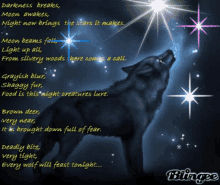 Wolf Howl GIF - Wolf Howl Poem GIFs