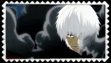 a picture of a white haired anime character with tokyo mx written on the bottom