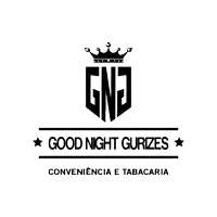 a black and white logo for good night gurizes convenience and tabacaria