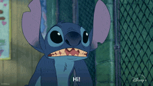 Hi Stitch GIF - Hi Stitch Lilo & Stitch GIFs