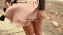 Short Sirt Girl GIF - Short Sirt Girl Skirt GIFs