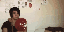 Dan Is Not On Fire Youtuber GIF - Dan Is Not On Fire Youtuber Balloon GIFs