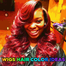 color wig