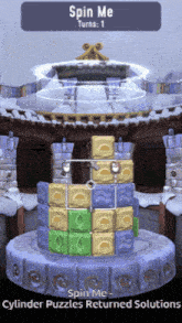 a screenshot of a video game called spin me