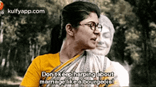 Donitkeep Harping Aboutmarriage Likea Bourgeois!.Gif GIF - Donitkeep Harping Aboutmarriage Likea Bourgeois! Goynar Baksho Moushumi Chatterjee GIFs