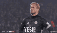 Kasper Schmeichel Kasper GIF - Kasper Schmeichel Kasper Yes GIFs