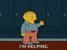 Ralph Wiggum Simpsons GIF - Ralph Wiggum Simpsons Hi GIFs