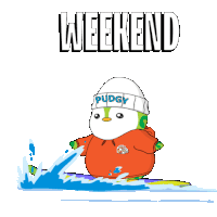 Friday Weekend Sticker - Friday Weekend Vacation Stickers
