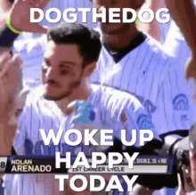 Dogthedog Woke Up GIF - Dogthedog Woke Up Happy GIFs