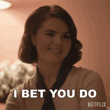 I Bet You Do Margaret GIF - I Bet You Do Margaret The Queens Gambit GIFs