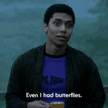 Even I Had Butterflies Excitement GIF - Even I Had Butterflies Excitement Anxiety GIFs