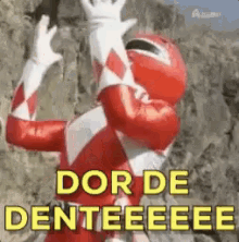 Power Ranger / Dor De Dente / Extrair Dente / Arrancar Dente / Dentista GIF