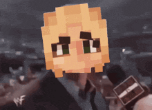 a man in a suit and tie is holding a microphone with a watermark that says ' wwe ' on it