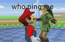 Ping Who Ping GIF - Ping Who Ping Mario GIFs