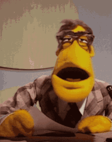 Muppets Newsman GIF - Muppets Newsman Glasses GIFs