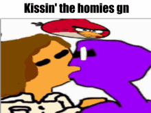 Kissin The Homies Gn Dsaf GIF - Kissin The Homies Gn Dsaf Dayshift At Freddies GIFs