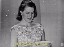 Ingrid Bergman Oscars GIF - Ingrid Bergman Oscars Oscars1959 GIFs