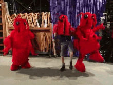 The Amanda Show Dancing Lobsters GIF - The Amanda Show Dancing Lobsters Lobster Day GIFs
