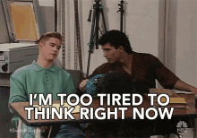Im Too Tired To Think Right Now Exhausted GIF - Im Too Tired To Think Right Now Im Too Tired Tired To Think GIFs