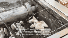 Cassava Peeler Cassava Peeling Machine GIF - Cassava Peeler Cassava Peeling Machine GIFs