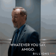 Whaterver You Say Amigo Go On With It GIF - Whaterver You Say Amigo Go On With It I Dont Care GIFs