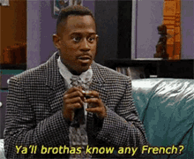 Martin Lawrence Yall Brothas Know Any French GIF - Martin Lawrence Yall Brothas Know Any French Talking GIFs