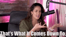 Jaina Lee Ortiz Thats What It Comes Down To GIF - Jaina Lee Ortiz Thats What It Comes Down To Thats What Its All About GIFs