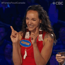 Fingers Crossed Family Feud Canada GIF - Fingers Crossed Family Feud Canada Hopeful GIFs