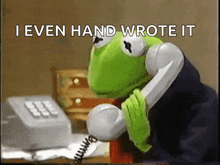 Kermit Phone Call GIF - Kermit Phone Call Hi GIFs