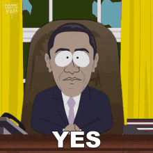 Yes Barack Obama GIF - Yes Barack Obama South Park GIFs