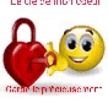 Emoji Key GIF - Emoji Key Heart GIFs
