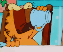 Garfield Coffee GIF - Garfield Coffee Drink GIFs
