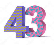 43 Numbers GIF - 43 Numbers GIFs