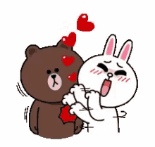 Line Friends Brown GIF