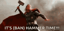Thor Avenger GIF - Thor Avenger Hammer GIFs