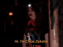 Chloe Dykstra Skydart GIF - Chloe Dykstra Skydart Ghost Hunting For Babies GIFs