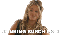 Drinking Busch Light Priscilla Block Sticker - Drinking Busch Light Priscilla Block Off The Deep End Stickers
