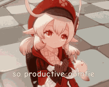 Oomfie Productive GIF - Oomfie Productive Klee GIFs