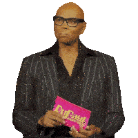 Confused Rupaul Sticker - Confused Rupaul Rupaul’s Drag Race Stickers