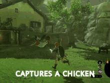 Zelda Link Chicken Maxou Kid Poulet GIF - Zelda Link Chicken Maxou Kid Poulet GIFs