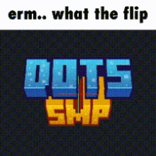 Dots Smp Erm What The Flip GIF - Dots Smp Erm What The Flip Minecraft GIFs