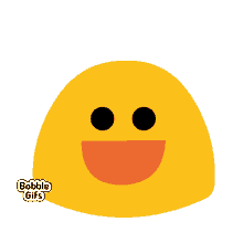 emoji happy chirpy bobble emoticon