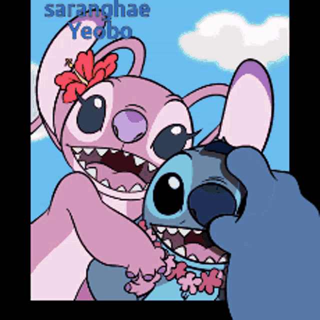 Stitch y Ángel