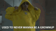 Used To Never Wanna Be A Grownup Didnt Want To Grow Up GIF