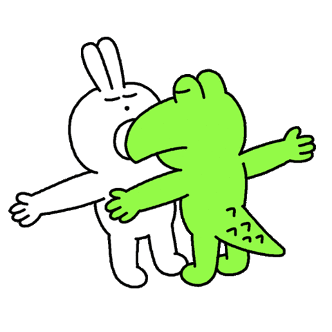 Pep Talk Hug Sticker - Pep Talk Hug Caring Stickers