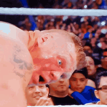 Brock Lesnar Shocked GIF