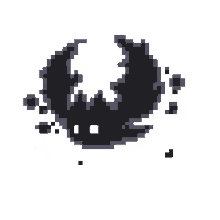 Bat Pixels GIF