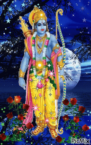 Sri Ram Ram GIF - Sri Ram Ram Hindu God - Discover & Share GIFs